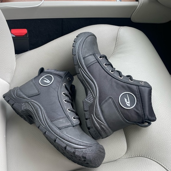 Men's Steel Toe Cap Lightweight Anti-Spike Oil-Resistant SlipResistant WorkBoots - Picture 13 of 17